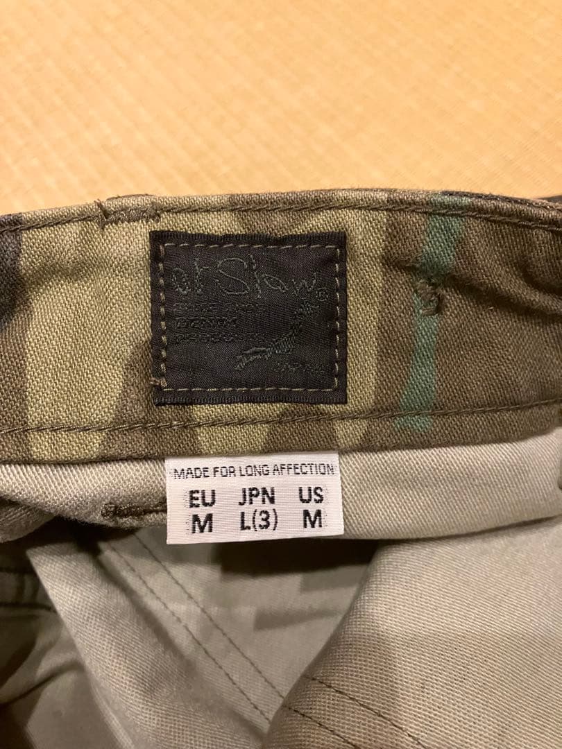orslow US ARMY Fatigue Pants ウッドランドカモ 迷彩