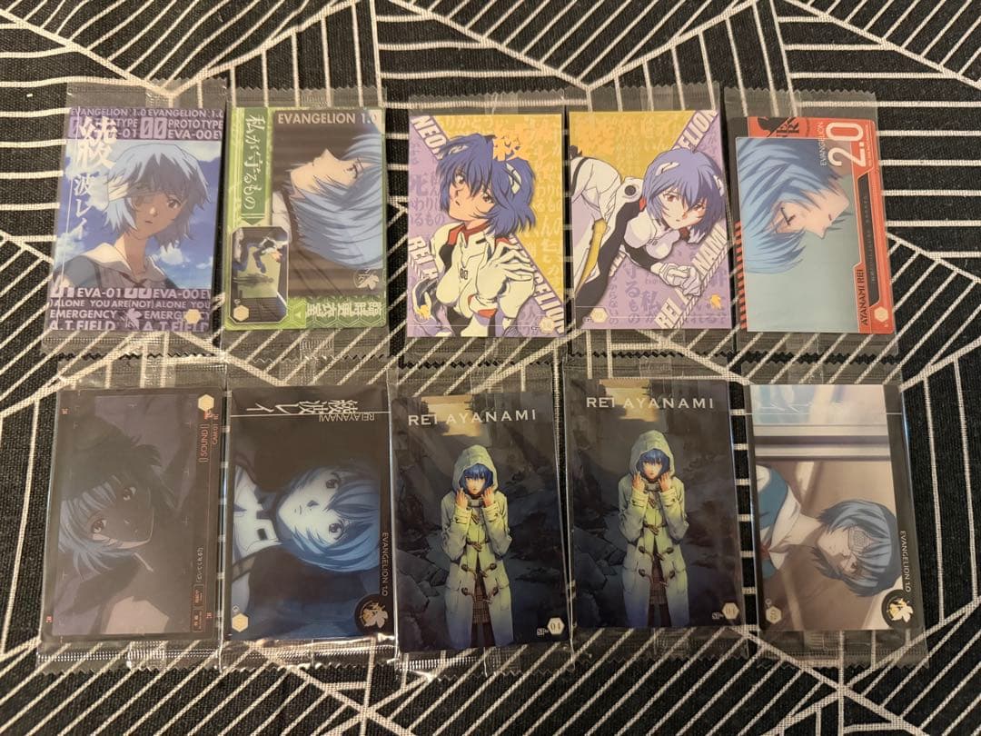 エヴァンゲリオン ウエハースカード157枚　ファイル2点