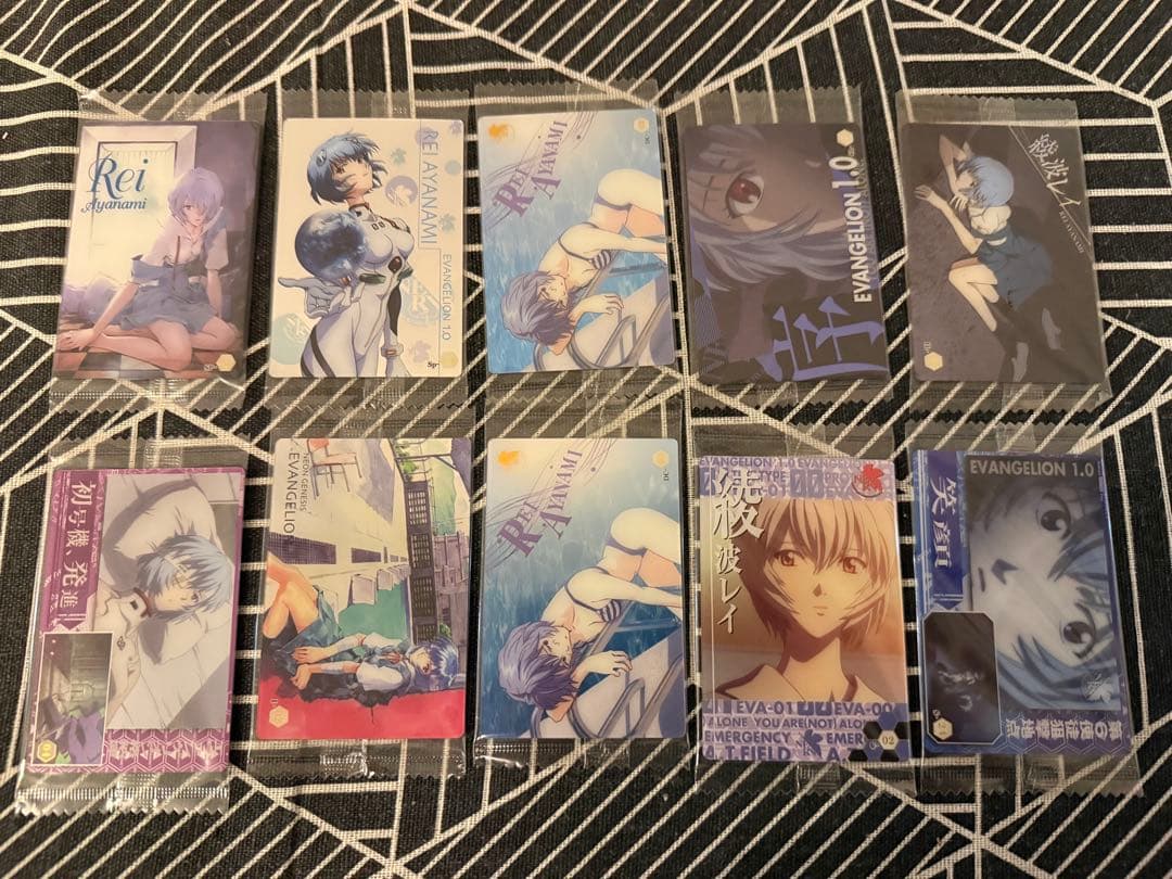 エヴァンゲリオン ウエハースカード157枚　ファイル2点