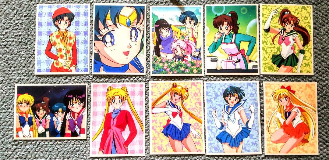 SailorMoonCardセーラームーン トレーディングカード 10枚セット