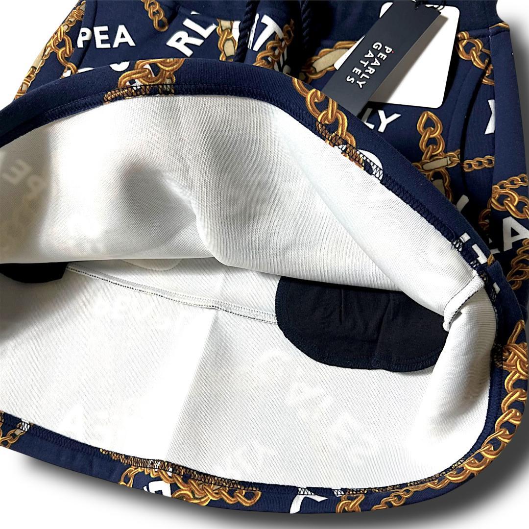 定価63,800円 0 パーリーゲイツ チェーンロゴ柄 セットアップ 上下セット