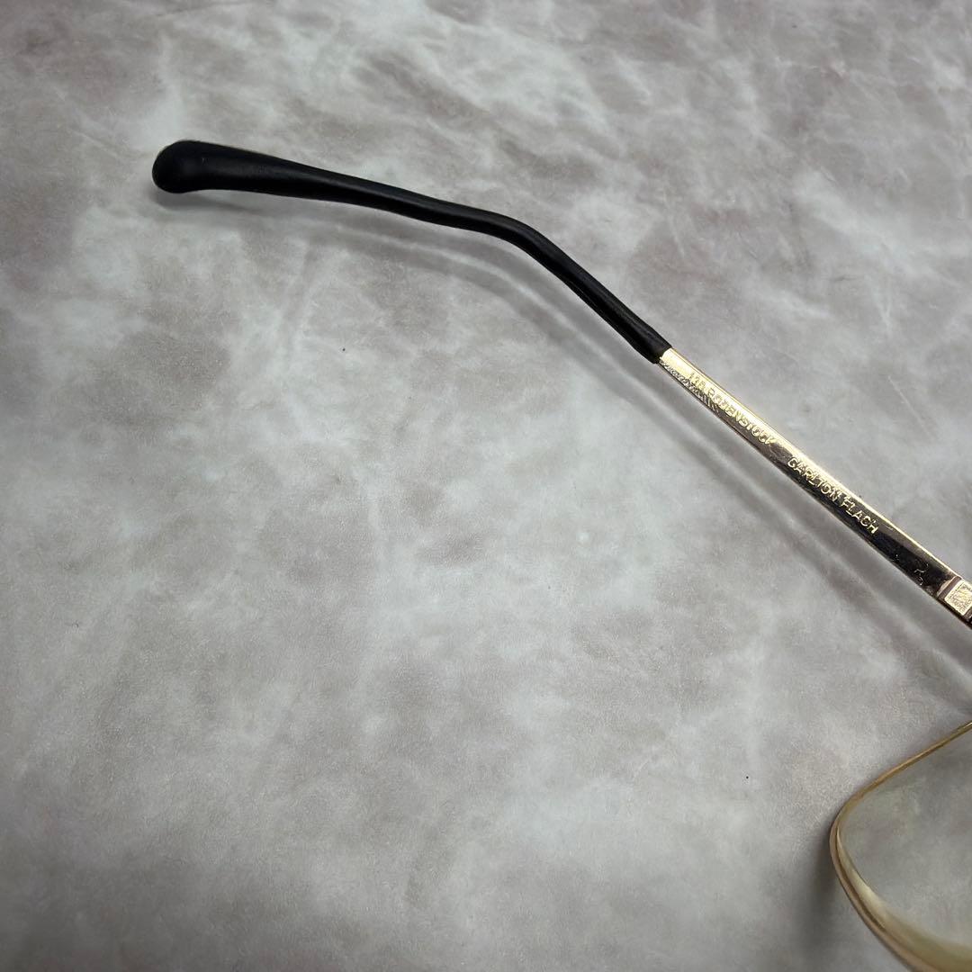 希少 RODENSTOCK CARLTON FLACH 12金メッキ 眼鏡