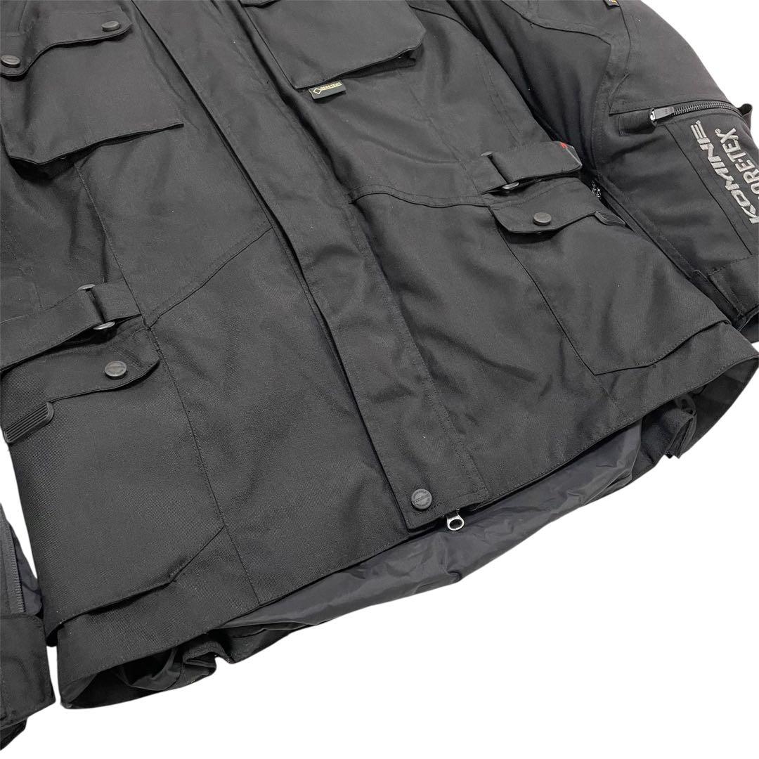 美品✨コミネ 防水ライディングジャケット 黒 ゴアテックス ウィンタージャケット