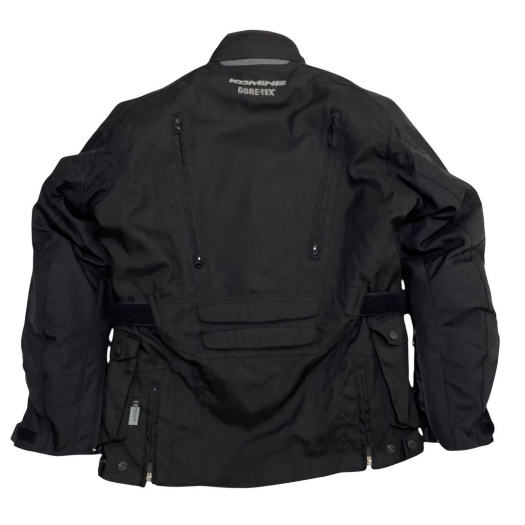 美品✨コミネ 防水ライディングジャケット 黒 ゴアテックス ウィンタージャケット