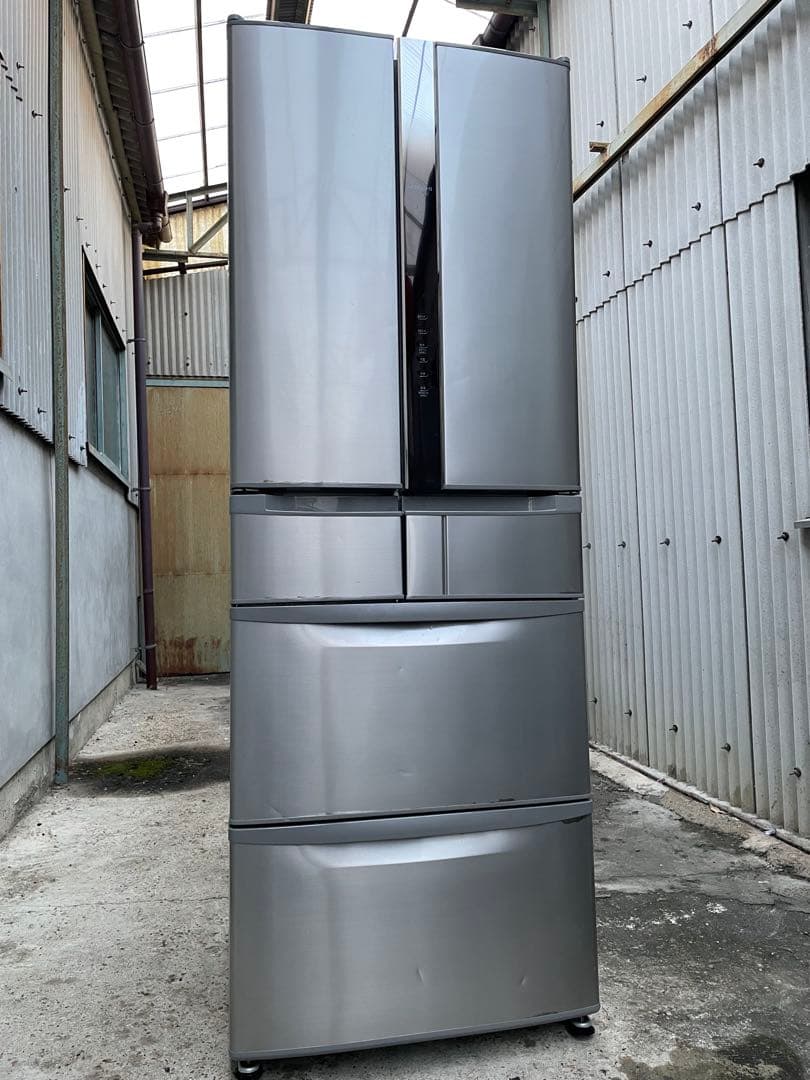 近隣配達可能　日立　441L 真空チルド　6ドア冷蔵庫　R-F440F