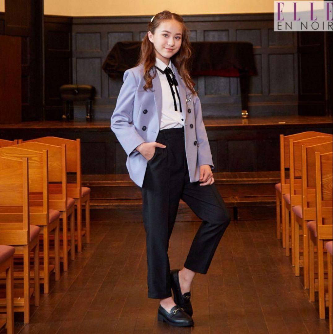 ELLE EN NOIRエルアンノワール　卒業式　卒服　パンツスーツ　160