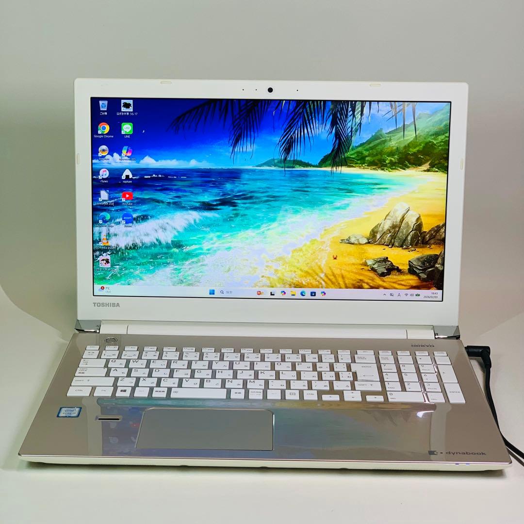 Core i7✨6500U✨6世代✨SSD250GB✨オフィス✨ノートパソコン