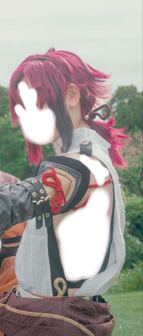 【鹿野院平蔵】原神　コスプレ　フルセット【三分妄想】