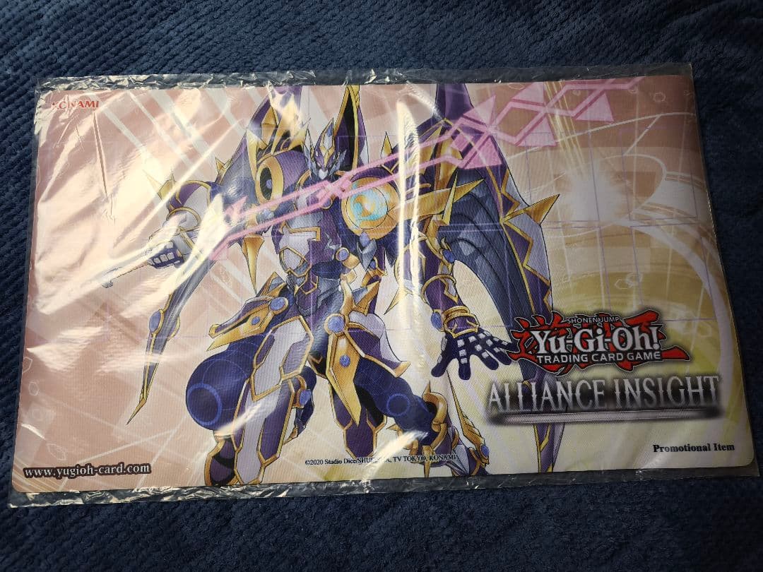 遊戯王　EU 英語版　アコードトーカー　アライアンスインサイト　プレイマット