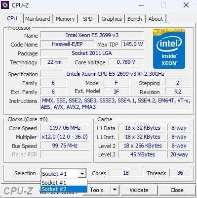 T7810 XEON E5-2699V3 2基/SSD256GB HDD2TB