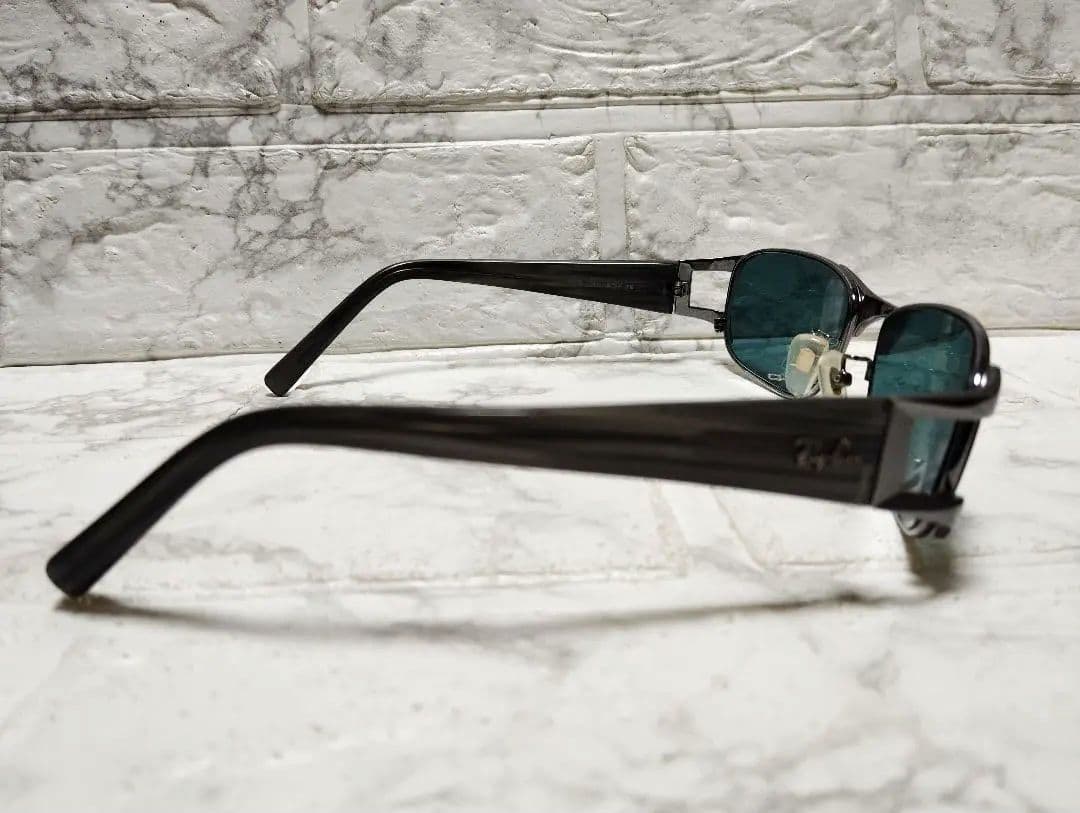 ガンボ　RAYBANRB3396　レイバン　サングラス　ストライプテンプル