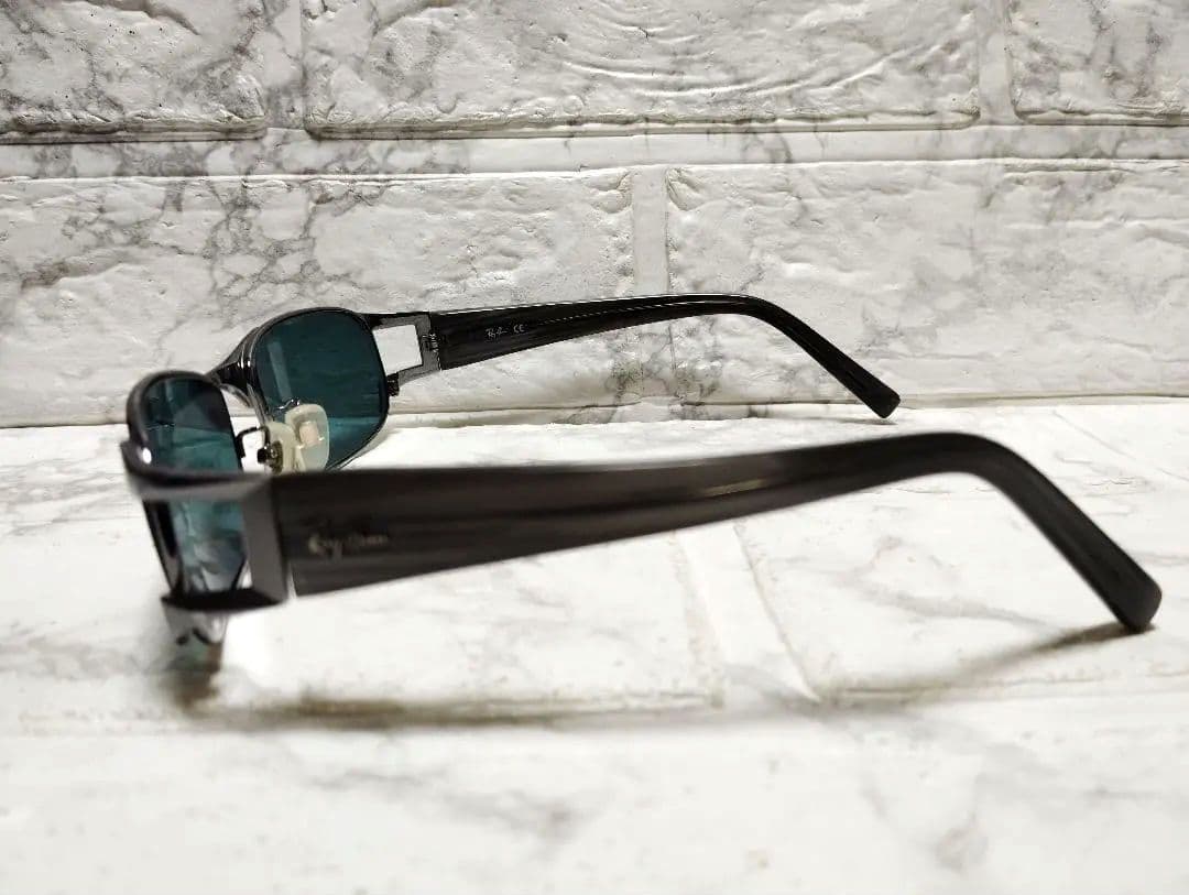 ガンボ　RAYBANRB3396　レイバン　サングラス　ストライプテンプル