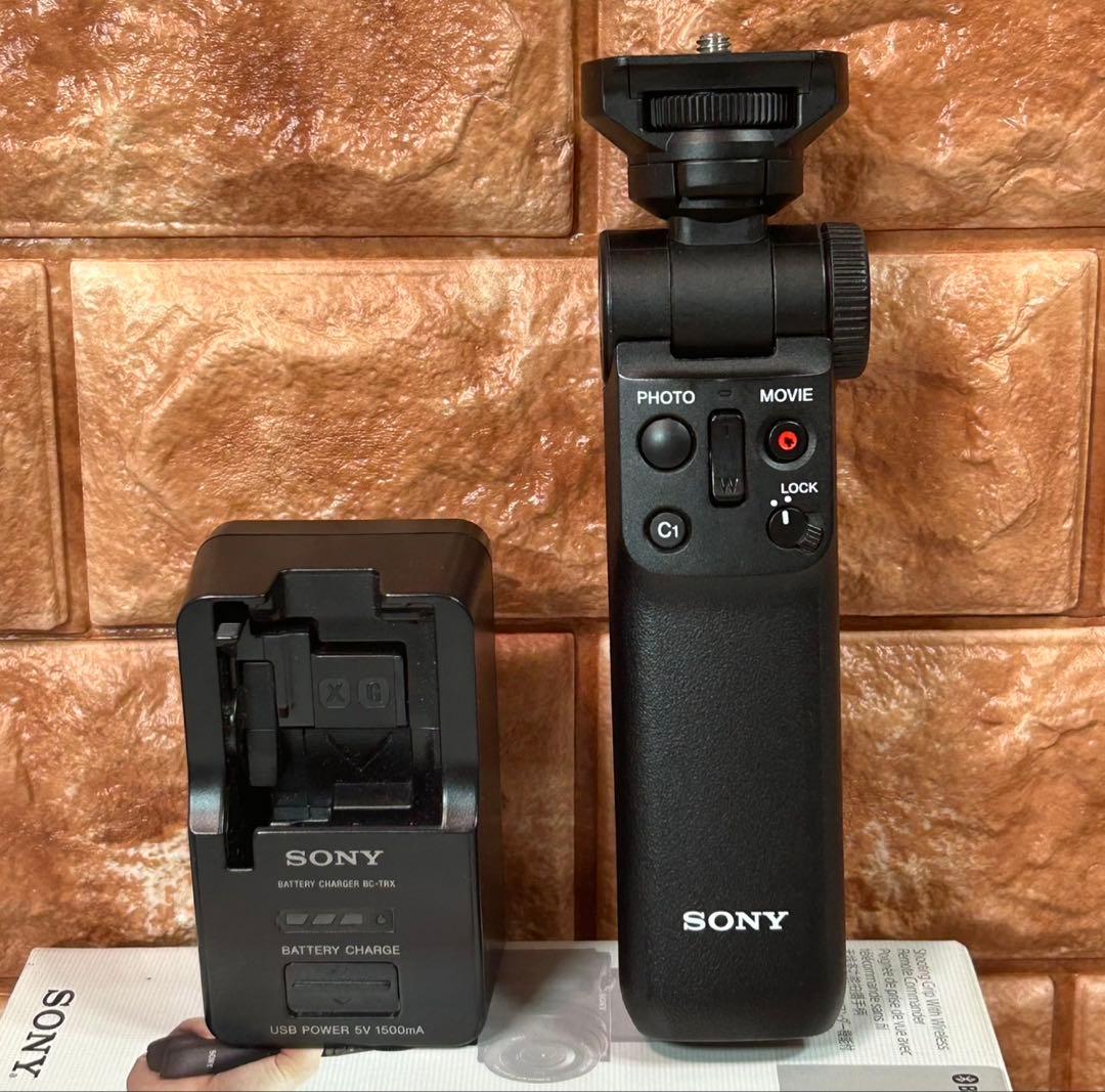 SONYコンデジ VLOGCAM ZV-1 II シューティンググリップキット