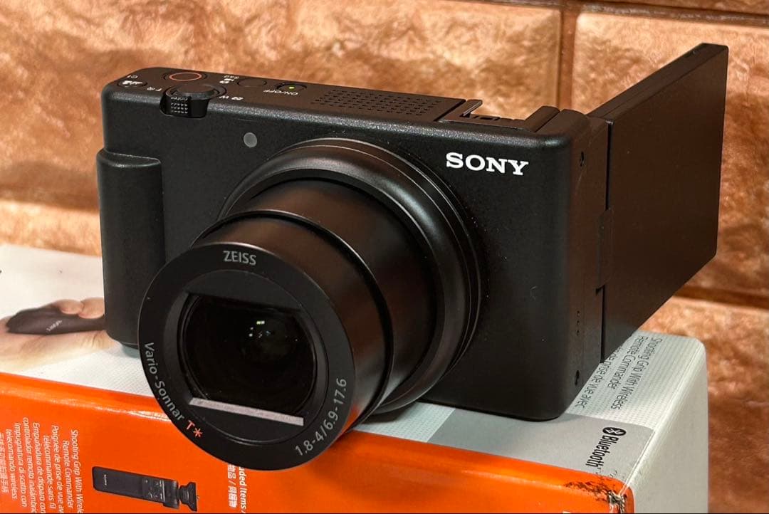 SONYコンデジ VLOGCAM ZV-1 II シューティンググリップキット