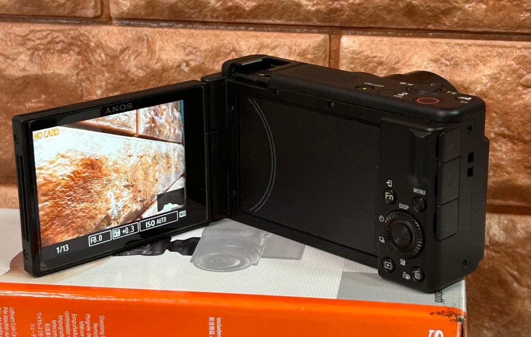 SONYコンデジ VLOGCAM ZV-1 II シューティンググリップキット