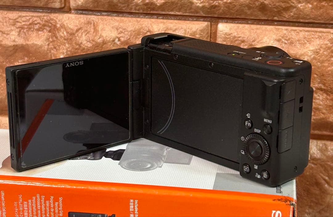 SONYコンデジ VLOGCAM ZV-1 II シューティンググリップキット