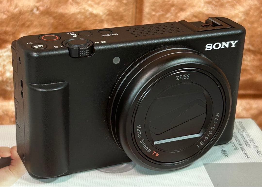 SONYコンデジ VLOGCAM ZV-1 II シューティンググリップキット