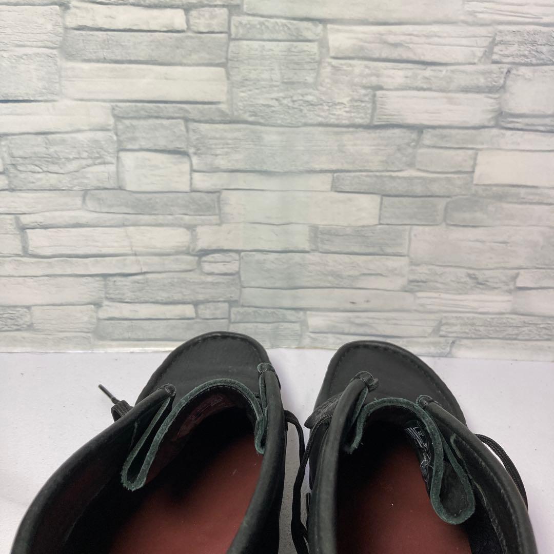 美品 クラークス ワラビーブーツ ゴアテックス 28 本革 防水 ビブラム 黒