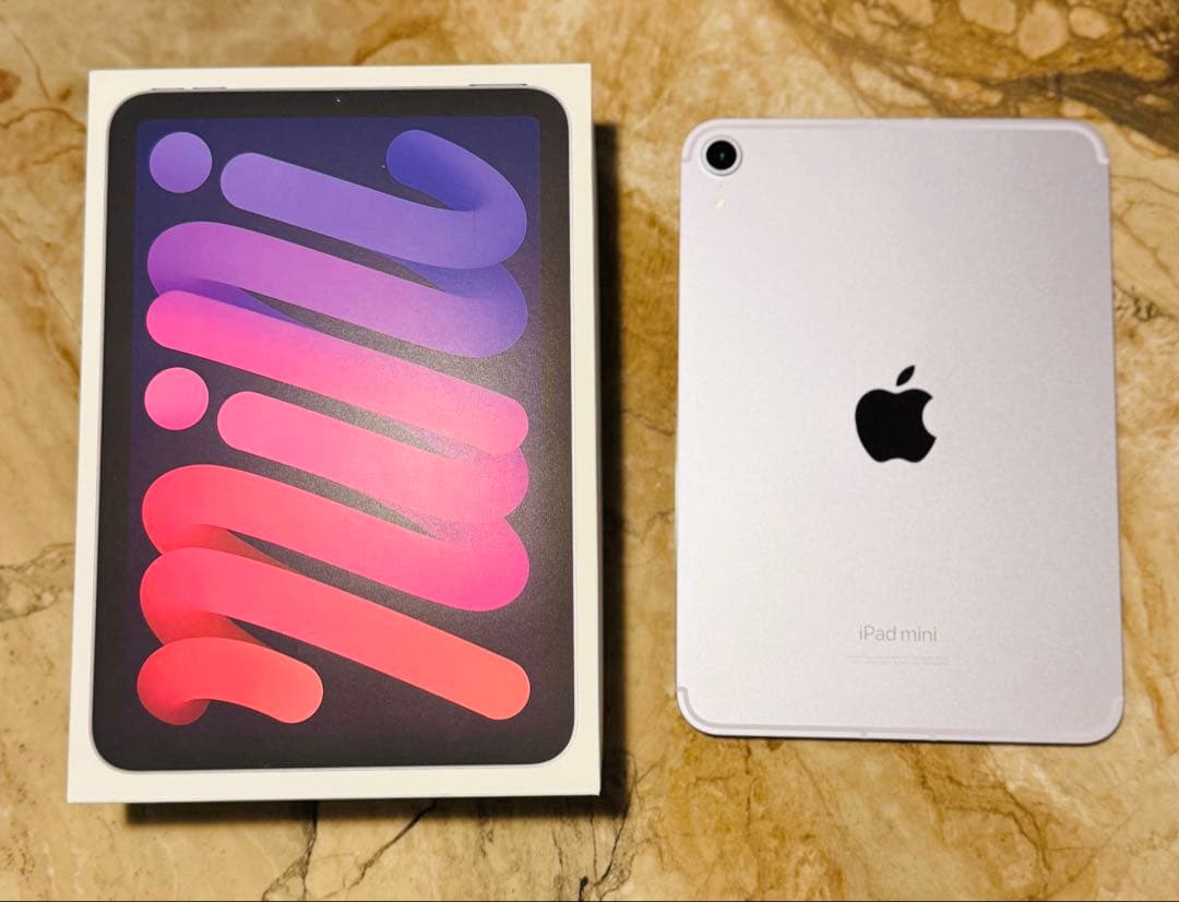 中古 iPad mini A17Pro Cellular 128GB パープル