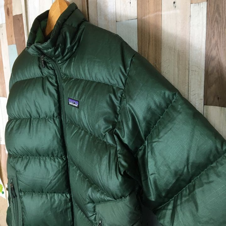 即完売最終90sレアパタゴニア　Patagonia ダークグリーン　ダウンJK