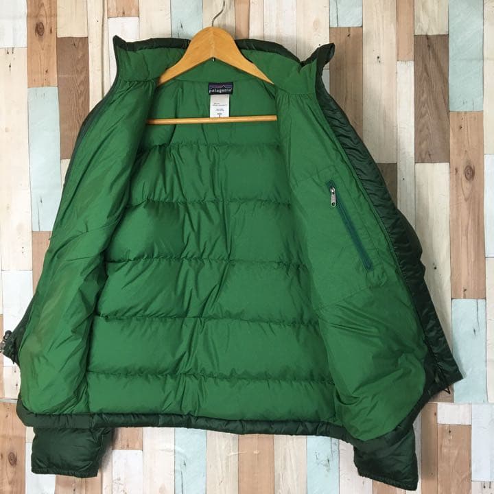 即完売最終90sレアパタゴニア　Patagonia ダークグリーン　ダウンJK
