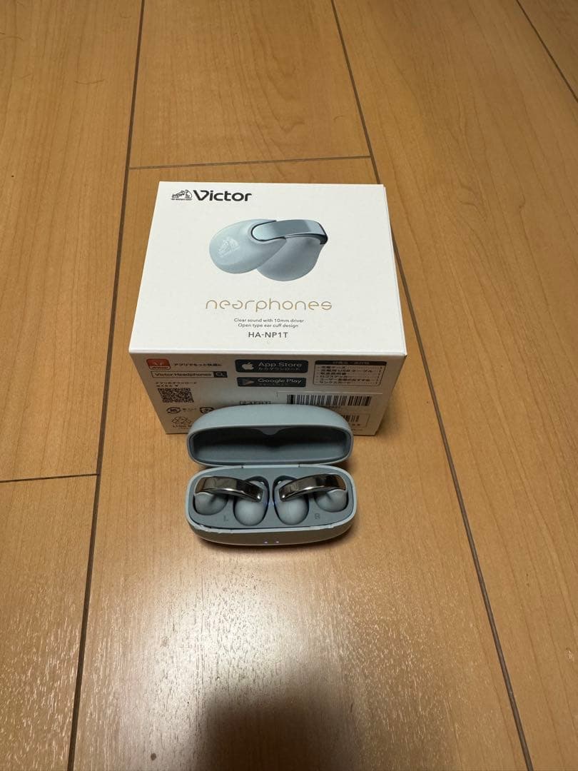 Victor ワイヤレスイヤホン　HA-NP1T-H