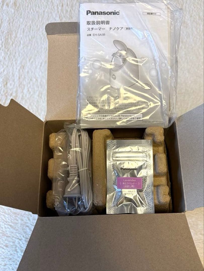 新品 パナソニック スチーマーナノケア EH-SA3B-N