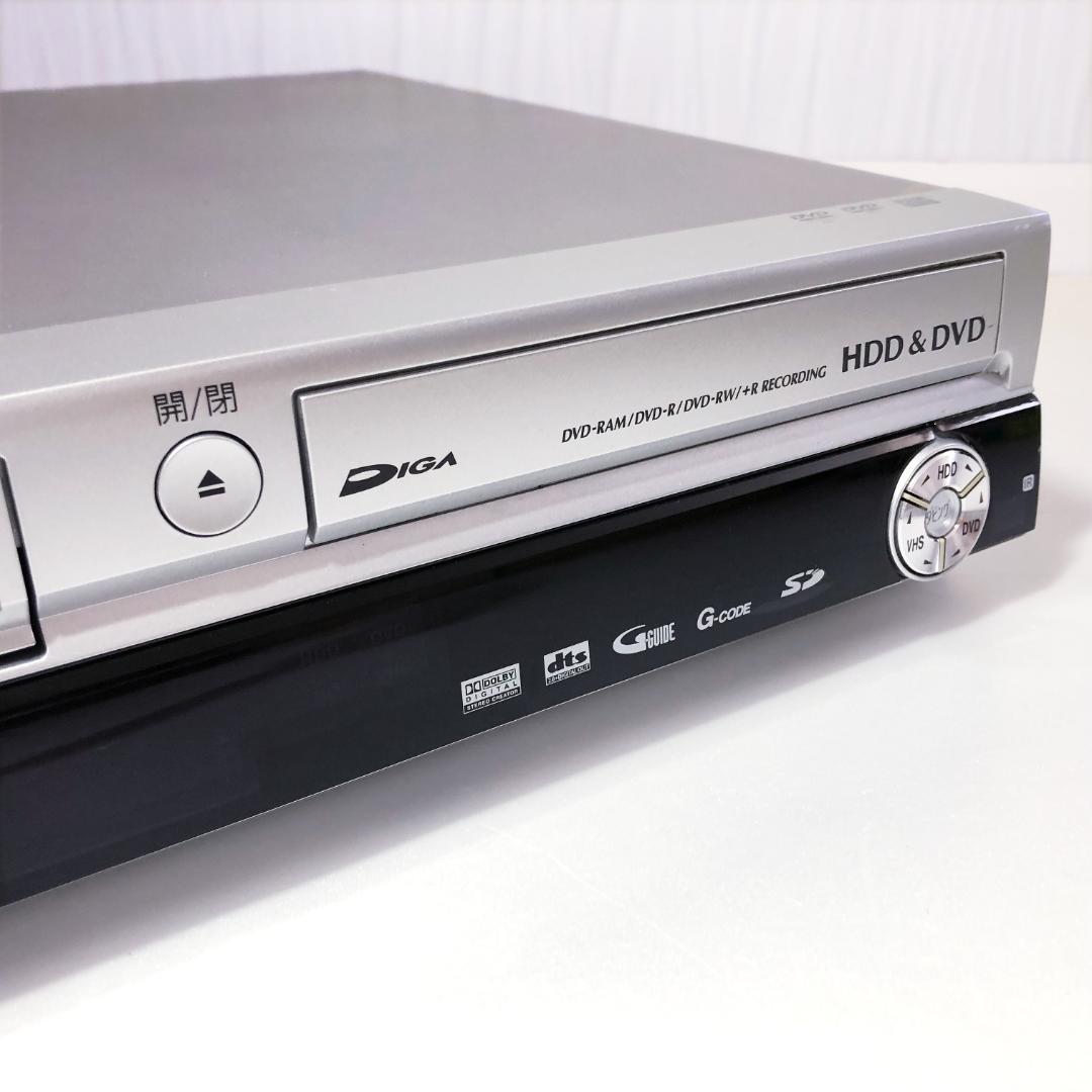 【完動品】パナソニック HDD内蔵 VHS DVD一体型　ビデオデッキ DIGA
