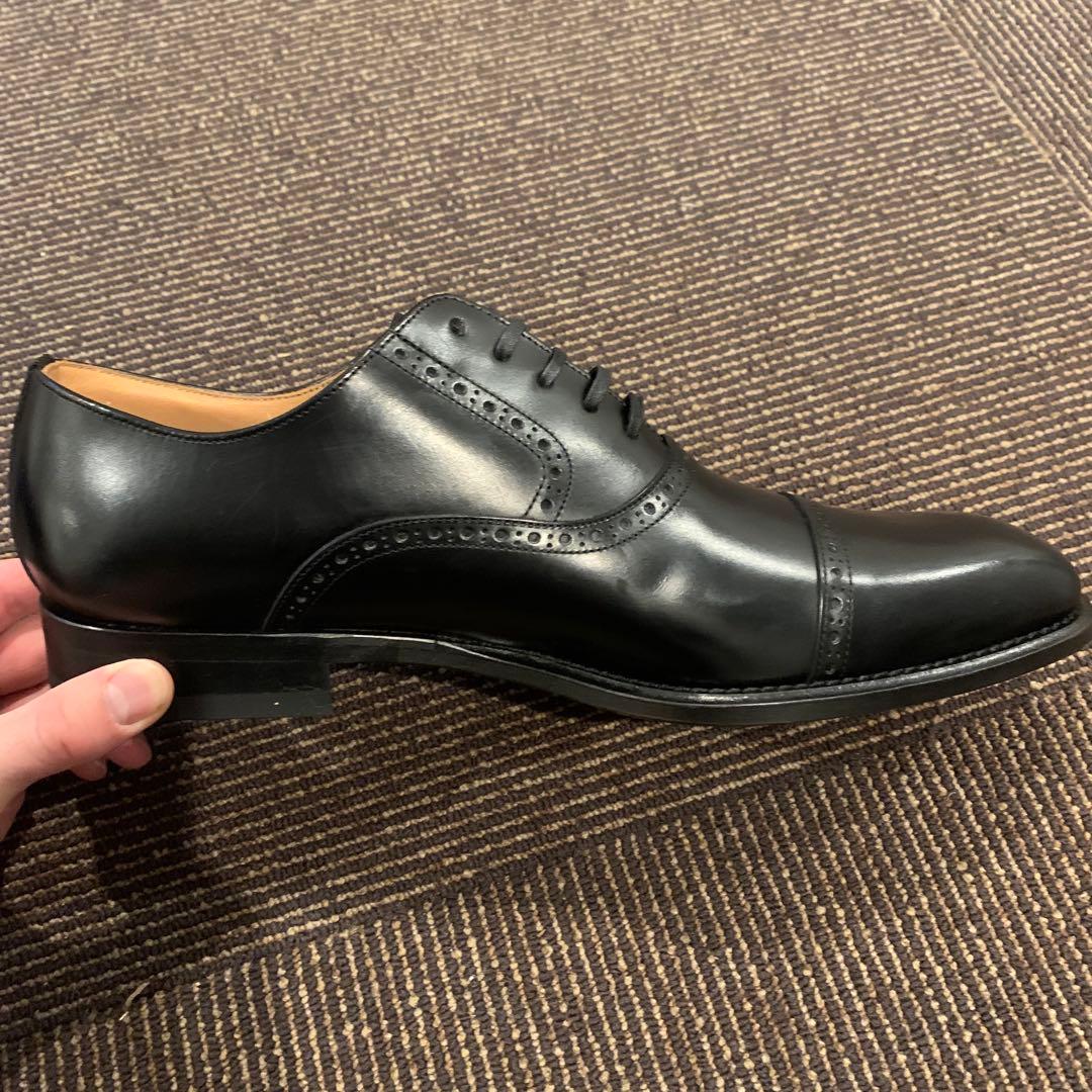 新品 REGAL リーガル ビジネスシューズ/122R/ストレートチップ/黒