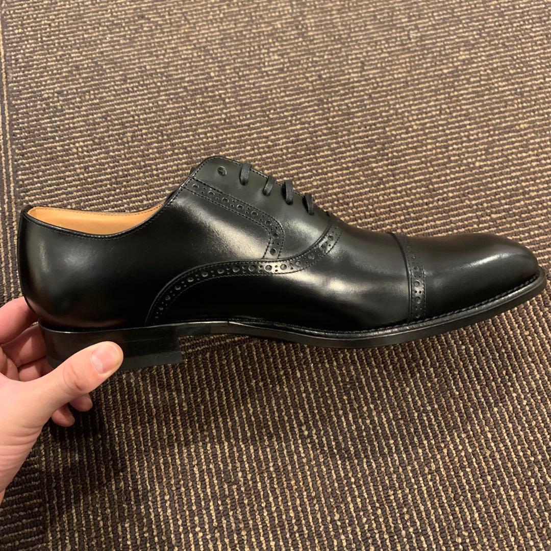 新品 REGAL リーガル ビジネスシューズ/122R/ストレートチップ/黒