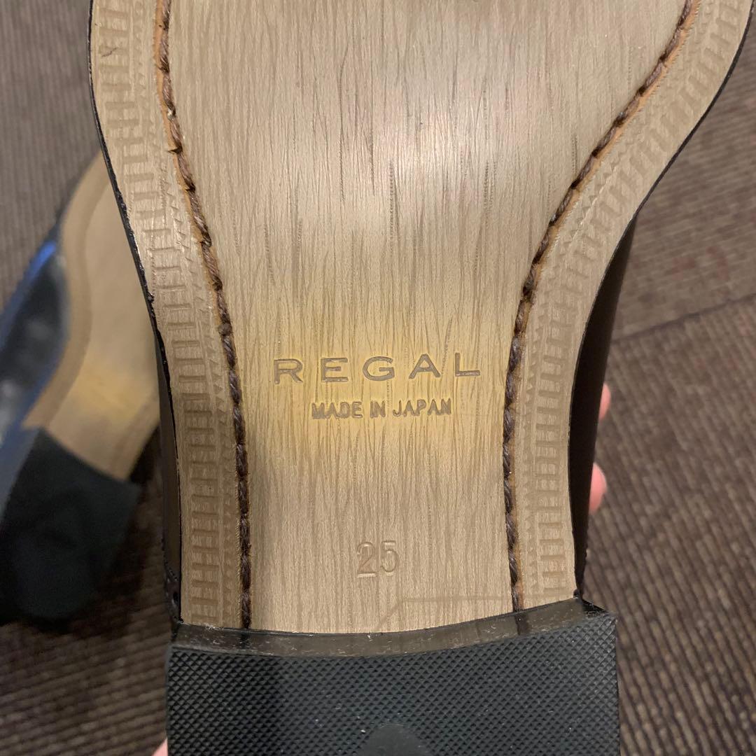 新品 REGAL リーガル ビジネスシューズ/122R/ストレートチップ/黒