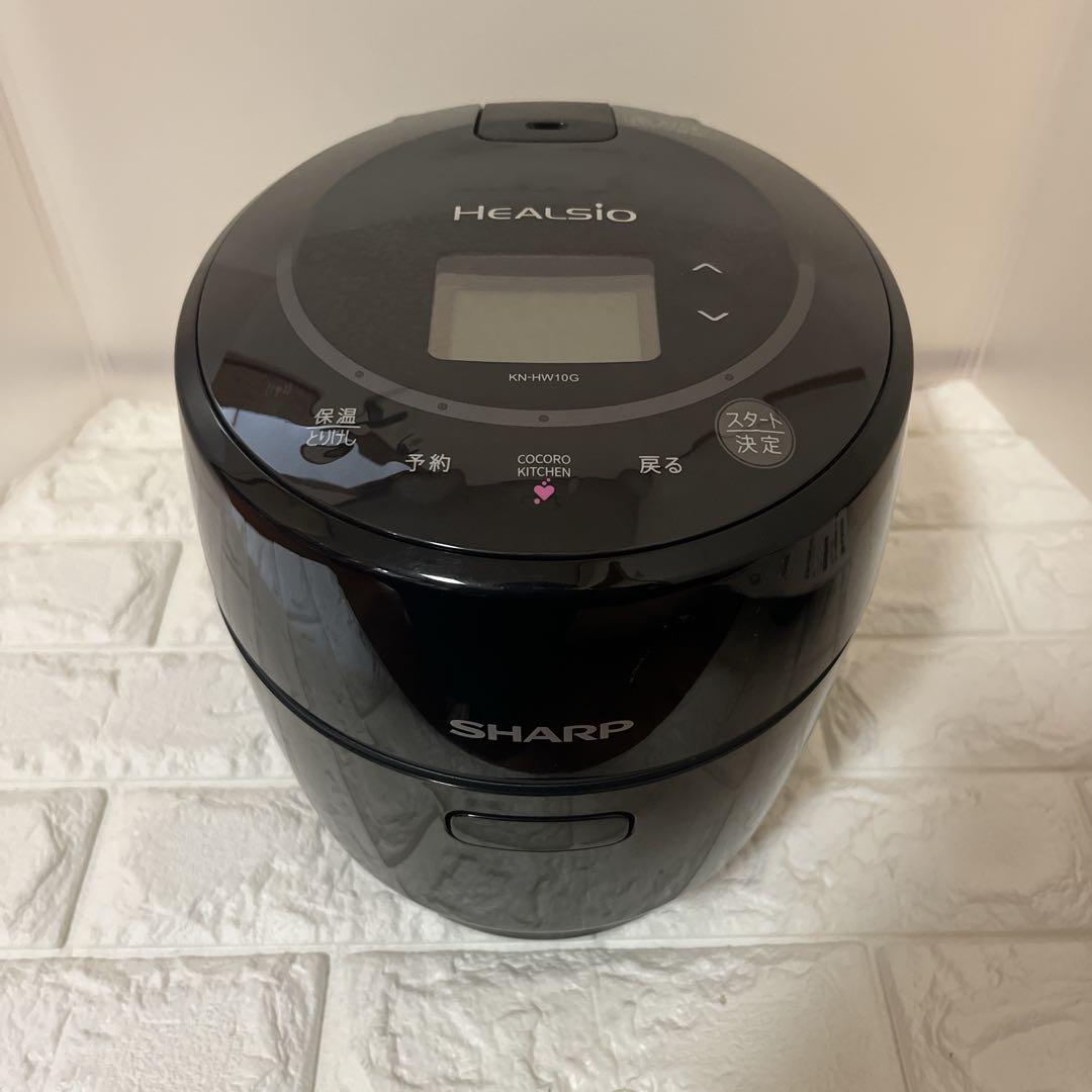 SHARP シャープ ヘルシオホットクック KN-HW10G-B ブラック