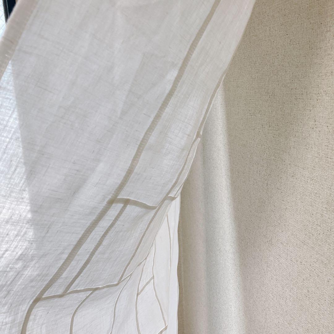 ポジャギ　127×67 オフホワイト　No.198