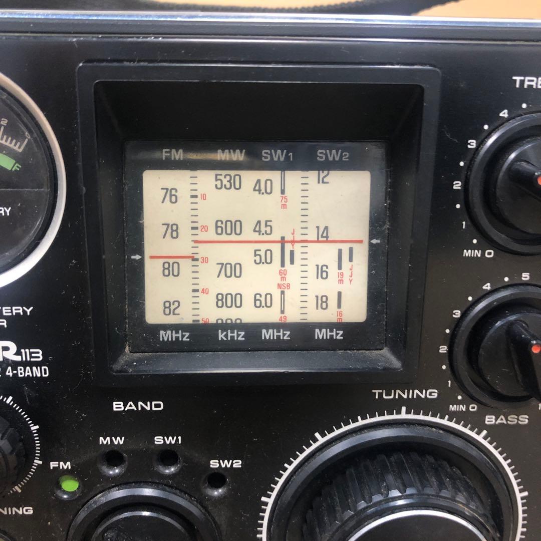 COUGAR 113 (RF-1130 ナショナル ラジオ、ジャンク扱い。