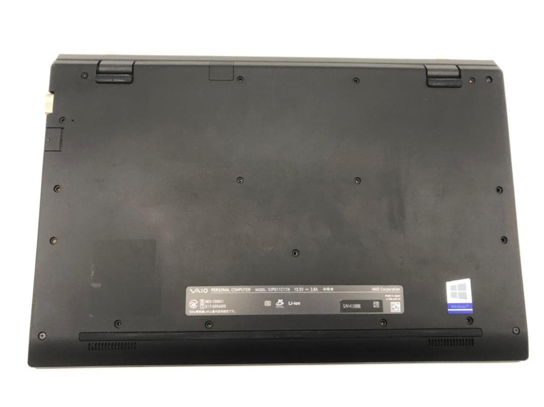 Windowsノート本体 VAIO VJPG11C11N i5-7200U/8GB/SSD256GB