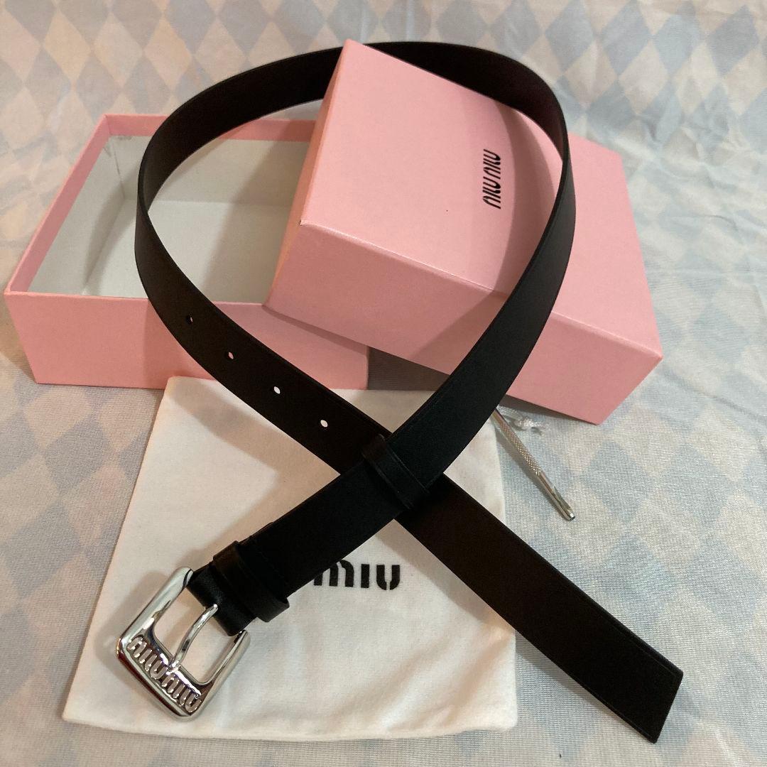 Miu Miu ミュウ ミュウ ベルト 85