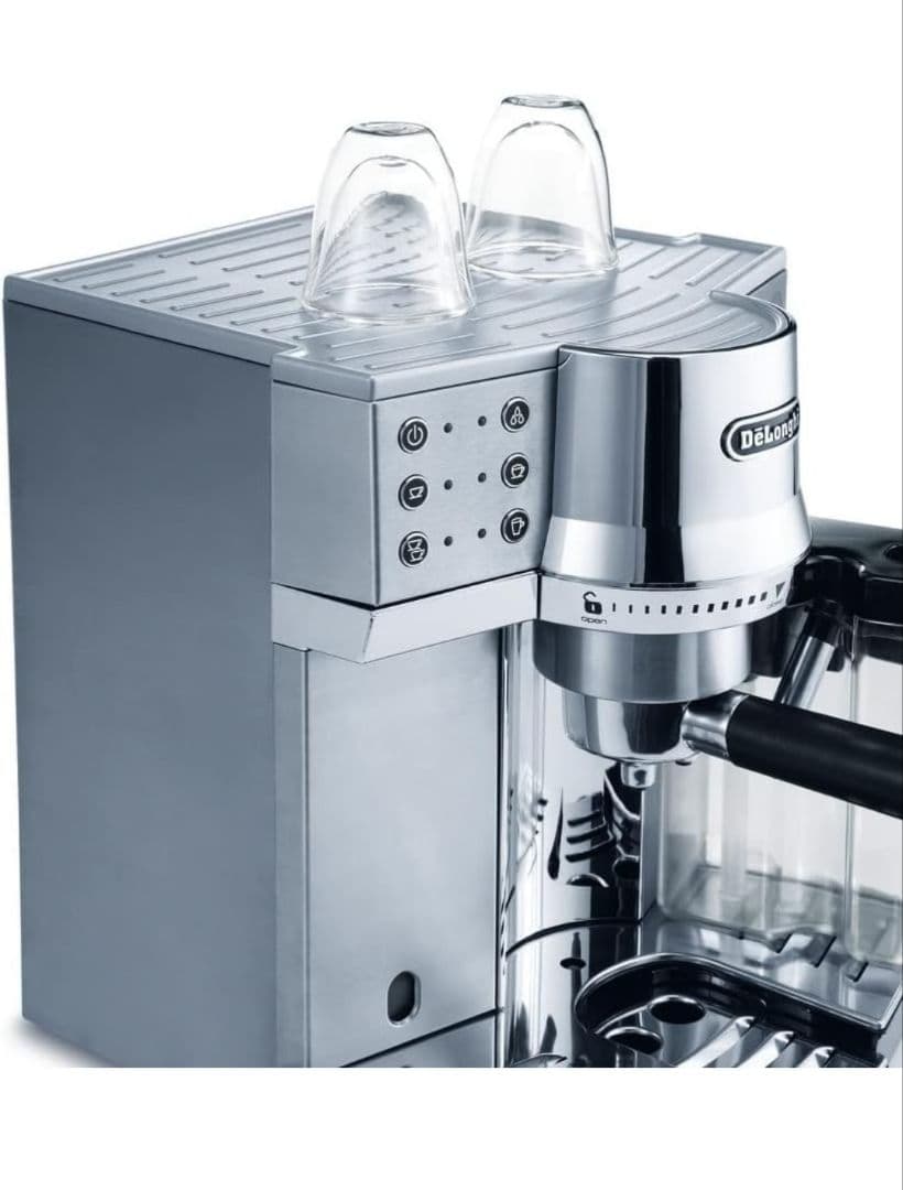 デロンギ DeLonghi EC860M エスプレッソマシン シルバー/ブラック