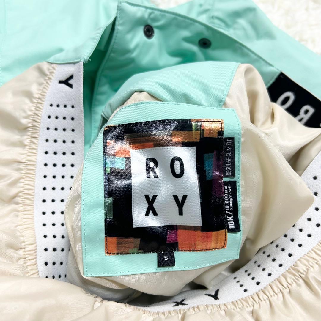 美品 ROXY ロキシー スキーウェア スノーボードウェア セットアップ S