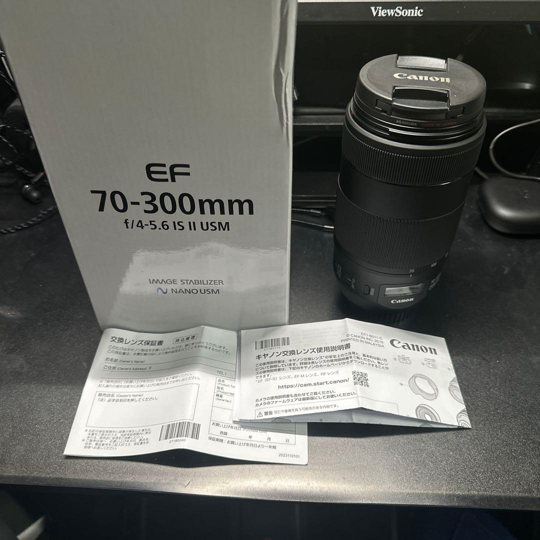 レンズ(ズーム) Canon EF70-300mm F4-5.6 IS II USM