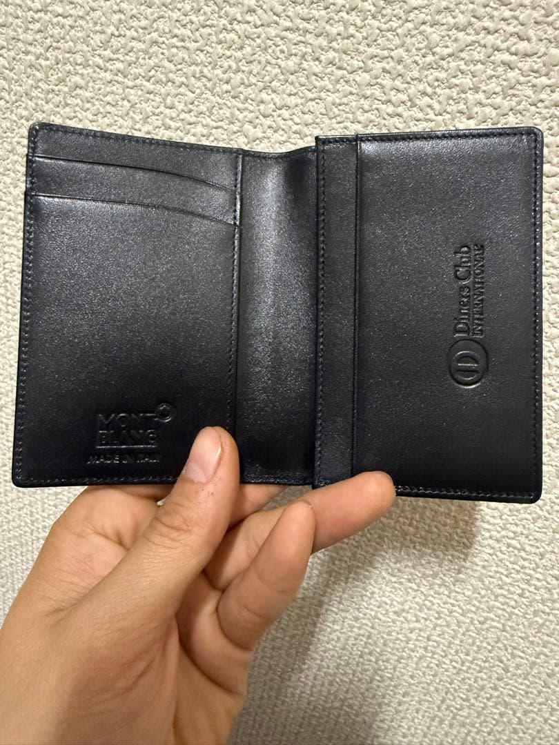 MONTBLANC モンブラン 名刺入れ カードケース 黒