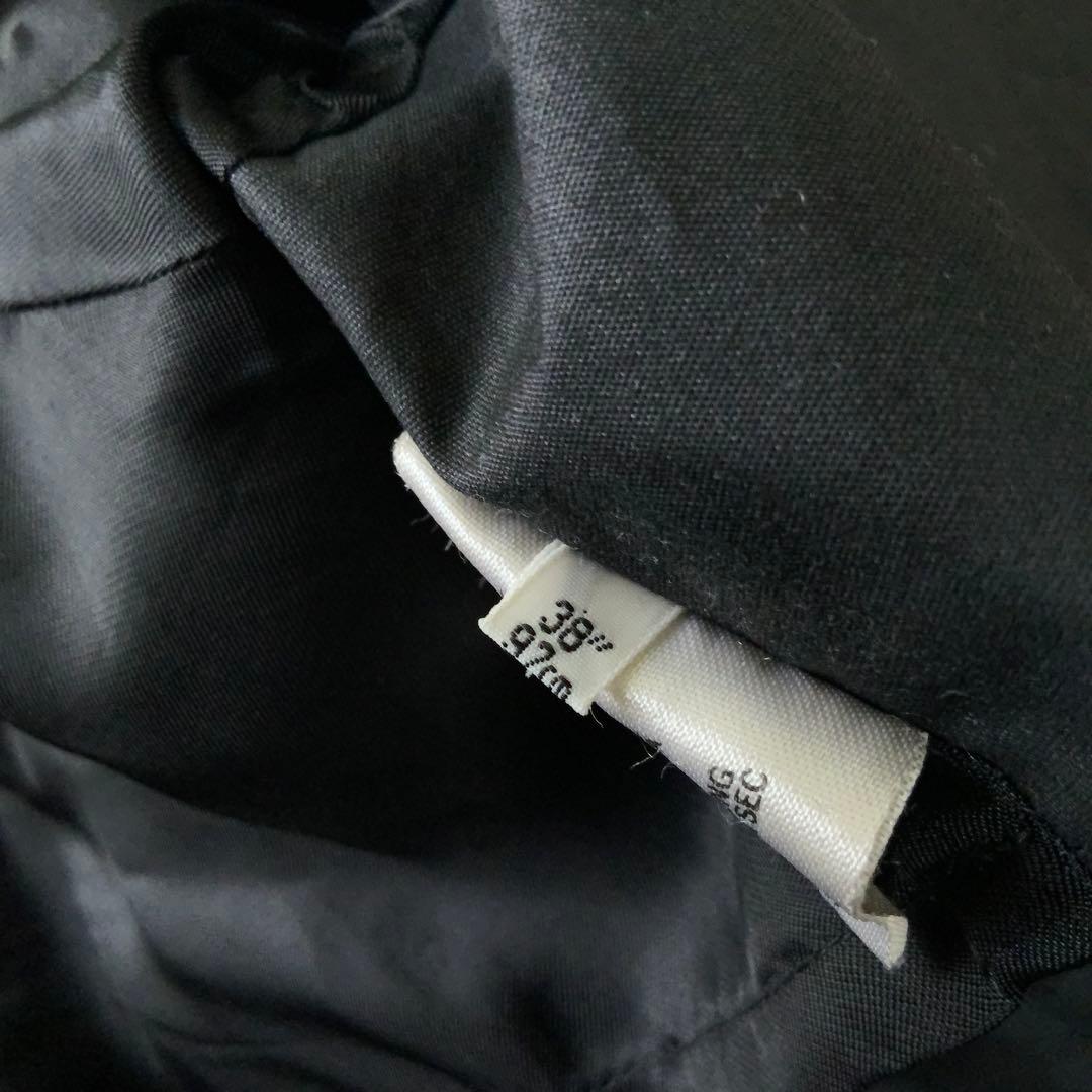 GRENFELL グレンフェル緑タグ コットンジャケット38 ブラック英国製