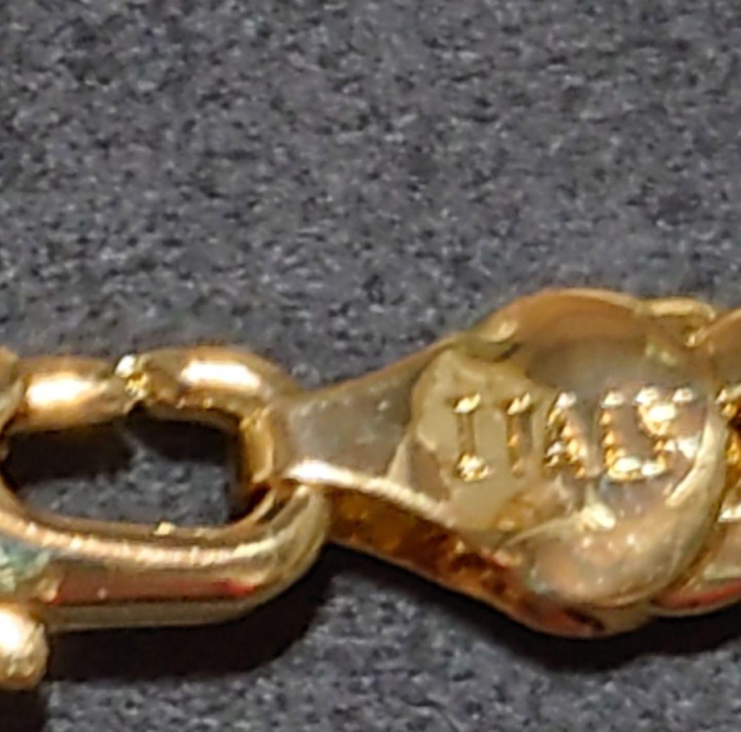 ゴールド ネックレス Italy750刻印あり