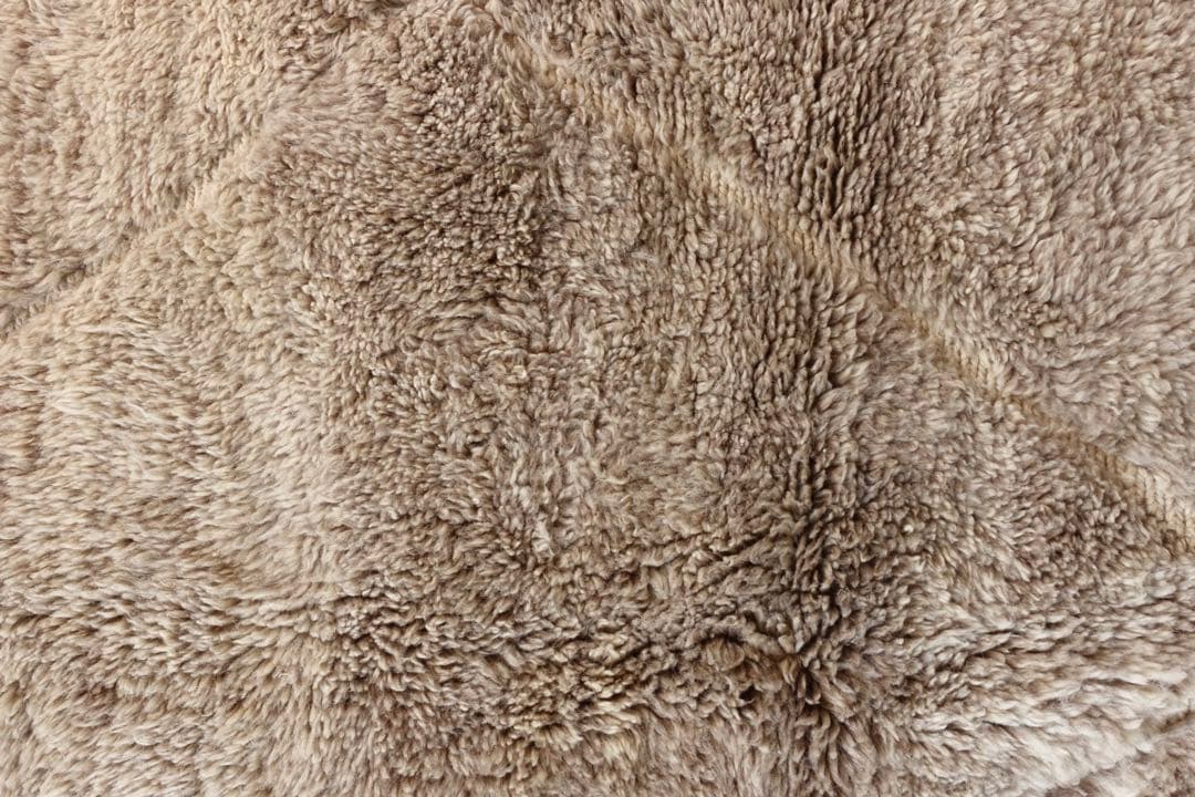 【モロッコ直輸入】新品 上質ベニワレングレージュラグ　即購入OK