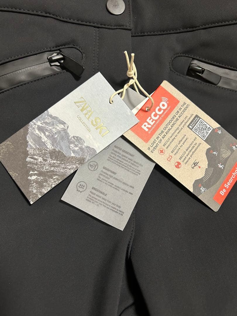 新品 ZARA 定価17,990円 サイドライン入フレアパンツ XS 完売品！