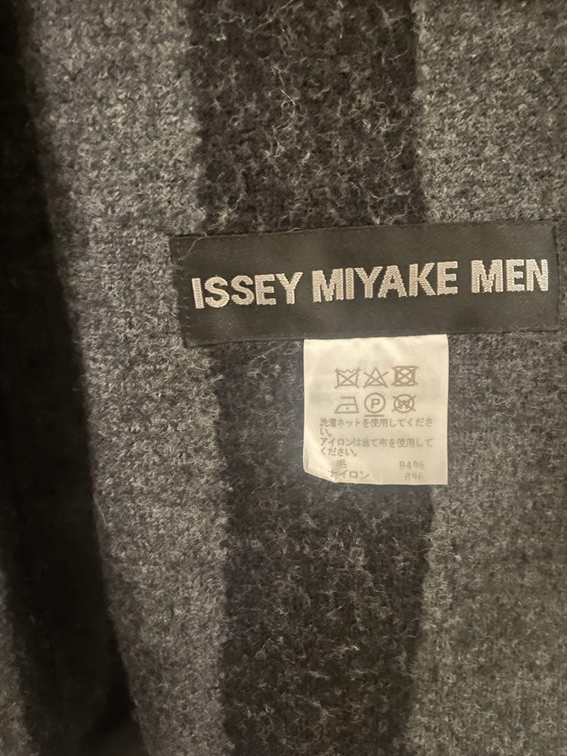 ISSEY MIYAKE MEN ノーカラージャケット ダークグレー 19AW
