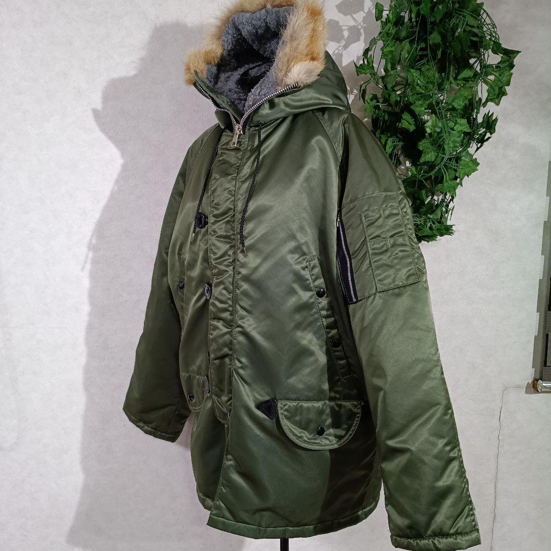 CORINTH MFG.CO. フライトジャケット N3B カーキ/AZ35