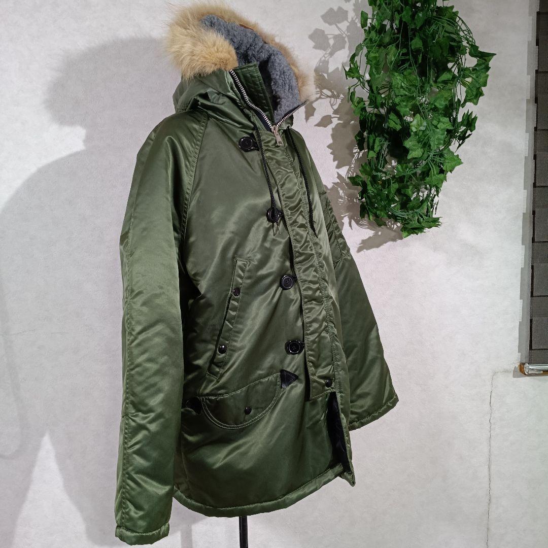 CORINTH MFG.CO. フライトジャケット N3B カーキ/AZ35