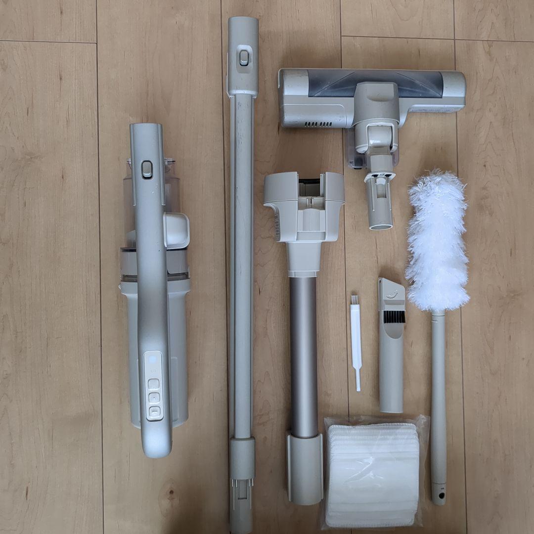 アイリスオーヤマ 充電式スティッククリーナー ゴミ回収ドック付き