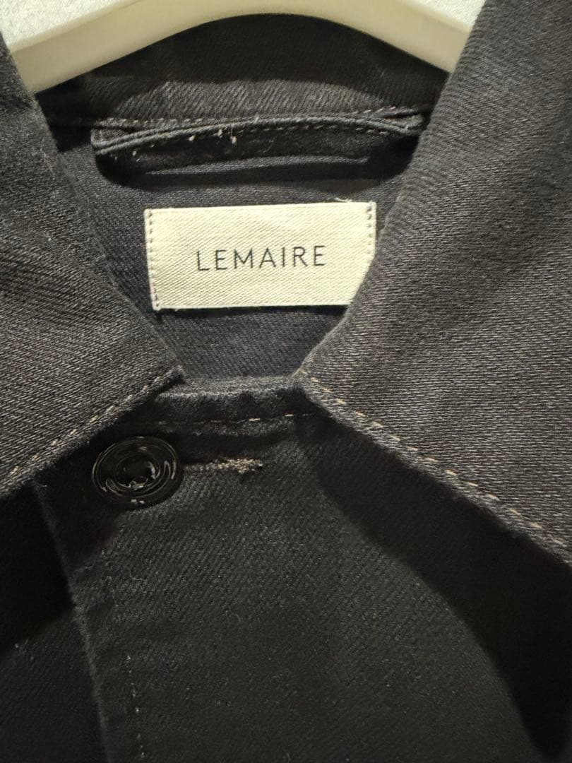 ジャケット・アウター LEMAIRE BOXY JACKET BLACK
