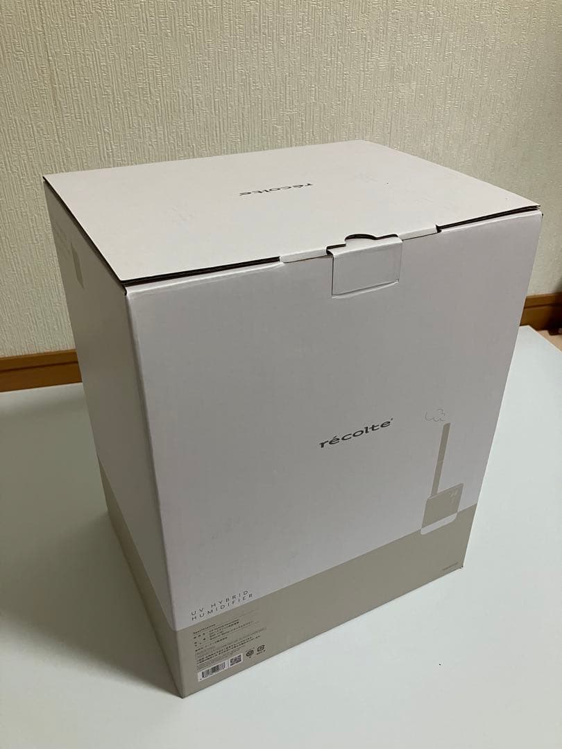 レコルト UV ハイブリッド式加湿器　白　RHF-1（W）